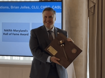 Brian Jolles Paul Murphy award 2022