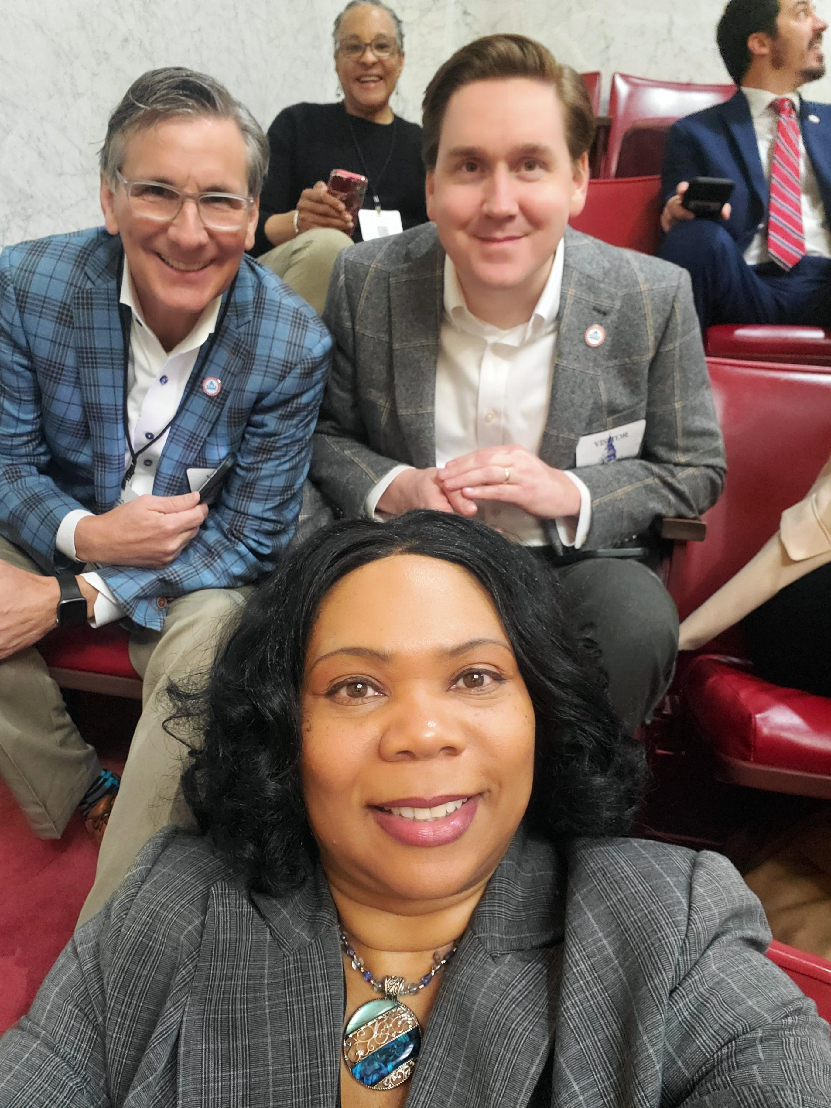 Group Carla Bruce and Michael Case